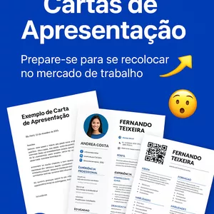 Imagem de capa para o Curso online 🎯 Currículos e Cartas de Apresentação Irresistíveis