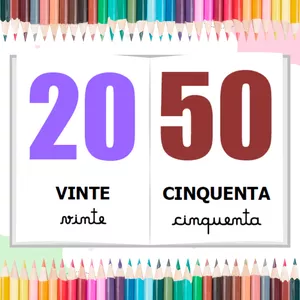 Imagem de capa para o Ebook Números de parede até 1000