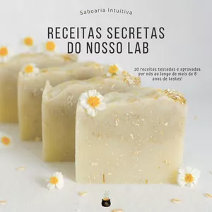 Imagem de capa para o Ebook Ebook 20 Receitas Exclusivas - Saboaria Intuitiva