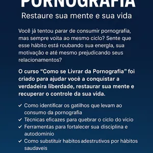 Imagem de capa para o Ebook Como se Livrar da Pornografia