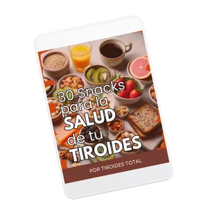 Imagen de portada para Ebook 30 Snacks para la Salud de Tiroides