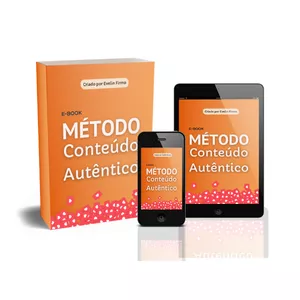 Imagem de capa para o Ebook Método Conteúdo Autêntico