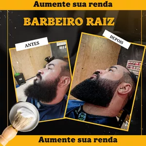 Imagem principal do produto Curso Barbeiro Raiz