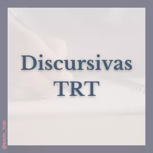 Imagem principal do produto Discursivas TRT