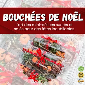 Image de couverture pour le Ebook Cahier de recettes de Bouchées de Noël