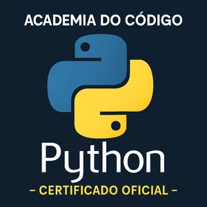 Imagem de capa para o Curso online Academia do Código Python – Certificado Oficial 