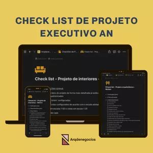 Imagem de capa para o Ebook Checklist de projeto executivo AN