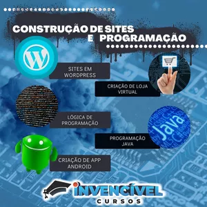 Imagem de capa para o Curso online Combo Construção de Sites e Programação