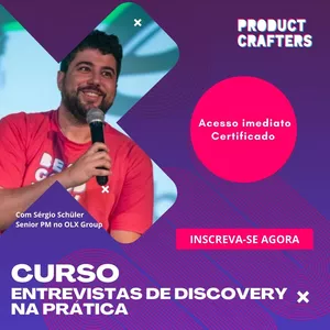 Imagem de capa para o Curso online Entrevistas de Discovery na Prática