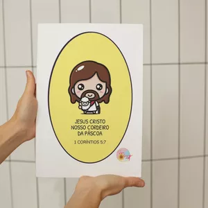 Imagem de capa para o Curso online RECURSO VISUAL - JESUS A VERDADEIRA PÁSCOA