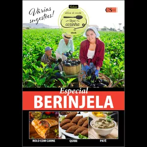 Imagem de capa para o Ebook COLEÇÃO DOCE COZINHA - (ed.92) BERINJELA