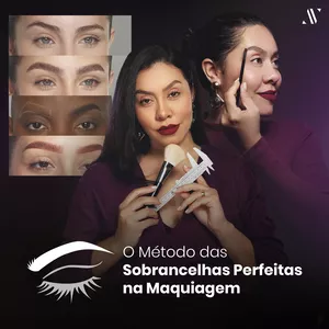 Imagem de capa para o Curso online O Método das Sobrancelhas Perfeitas na Maquiagem