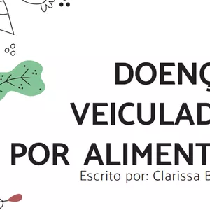 Imagem de capa para o Ebook E-book Doenças Veiculadas por Alimentos
