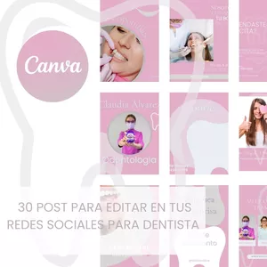 Imagen de portada para Ebook 30 Plantilas para clinicas dentales.