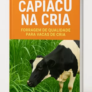Imagem de capa para o Ebook Guia Completo de Manejo do Capiaçu para Nutrição de Vacas de Cria