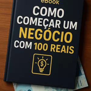 Imagem de capa para o Ebook EBOOK: NEGÓCIO COM 100 REAIS "Você pode ter mais do que tem, porque pode ser mais do que é"