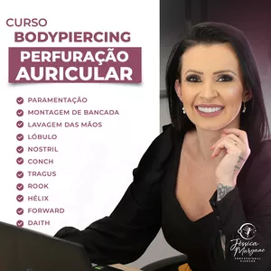 Imagem de capa para o Curso online Perfurações de Orelha para BodyPiercing