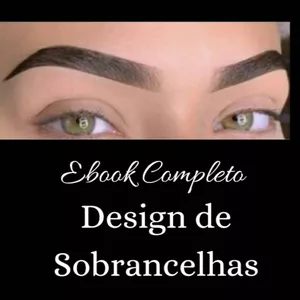 Imagem de capa para o Ebook DESIGN DE SOBRANCELHAS CURSO COMPLETO