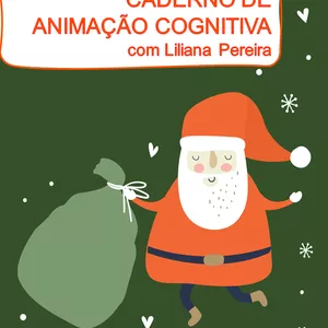 Imagem de capa para o Ebook Caderno de Animação Cognitiva - Especial NATAL