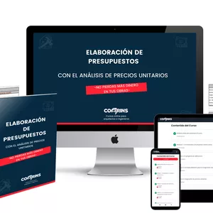 Imagen de portada para Curso online Elaboración de presupuestos con el análisis de precios unitarios