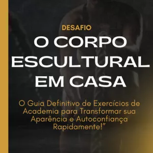Imagem de capa para o Ebook O corpo escultural em casa