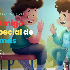 Imagem de capa para o Ebook Tomás e o amigo especial.