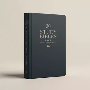 Cover image for Ebook 30 Study Bibles With Commentaries