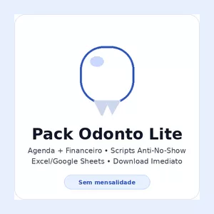 Imagem de capa para o Curso online Pack Odonto Lite