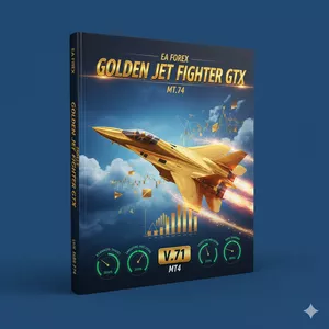 Cover image for Online course EA FOREX GOLDEN JET FIGHTER GTX MT4 V1.71 + SETS | High Precision