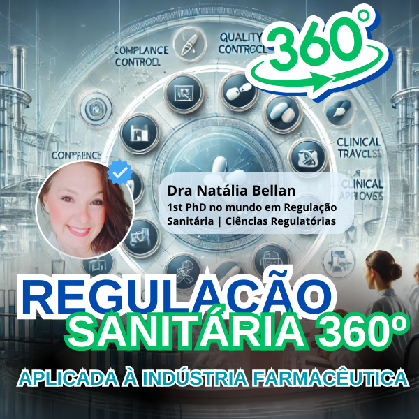 Imagem do curso Regulação Sanitária 360º aplicada à Indústria Farmacêutica