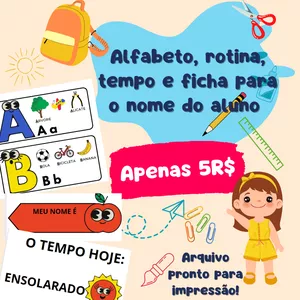 Imagem de capa para o Curso online Alfabeto completo | Material pedagógico educação infantil e anos iniciais