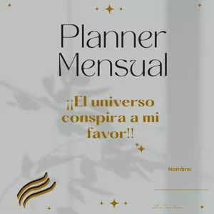Imagen de portada para Ebook Planner Mensual ✨✅