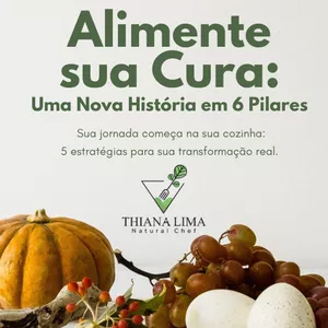 Imagem de capa para o Ebook Alimente sua Cura: Uma Nova História em 6 Pilares