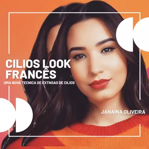 Imagem de capa para o Ebook Curso Cílios Look Francês