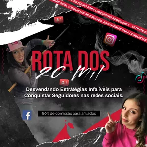 Imagem do curso Rota dos 20 Mil: Desvendando Estratégias Infalíveis para Conquistar Seguidores nas redes sociais