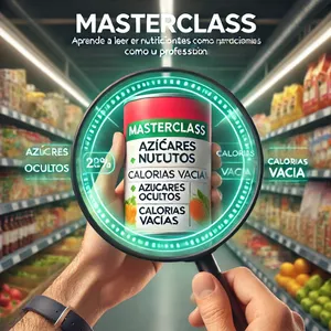 Imagen de portada para Curso online Masterclass: El Arte de Leer Etiquetas Nutricionales: Compra Inteligente, Logra tus Metas