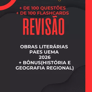 Imagem de capa para o Ebook Obras Literárias UEMA 2026:  análise completa das 3 obras do PAES + BôNUS