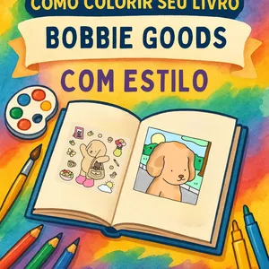 Imagem de capa para o Curso online Guia Criativo: Como Colorir Seu Livro Bobbie Goods com Estilo