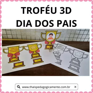 Imagem de capa para o Ebook TROFÉU 3D DIA DOS PAIS