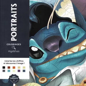 Imagen de portada para Ebook Disney colorea y descubre el misterio PDF 100 dibujos