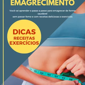 Imagem de capa para o Ebook A fórmula do emagrecimento (guia, passo a passo ) Você vai aprender o passo a passo para emagrecer de forma saudável sem passar fome e com receitas deliciosas e exercícios