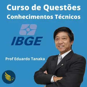 Imagem principal do produto Curso de Questões Conhecimentos Técnicos IBGE 2022