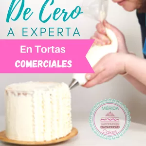 Imagem principal do produto DE CERO A EXPERTA en tortas COMERCIALES