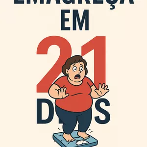 Imagem de capa para o Ebook Emagreça em 21 dias