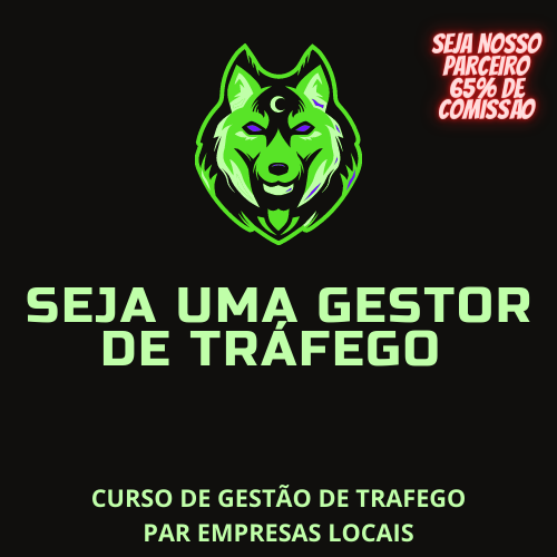 Curso Curso de Gestão de Tráfego - GANHE DINHEIRO SEM SAIR DE CASA