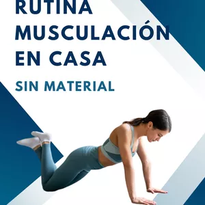 Imagen de portada para Ebook Rutina de musculación en casa