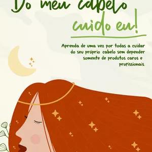 Imagem de capa para o Ebook Do meu cabelo cuido EU!