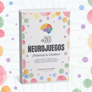 Imagen de portada para Ebook +60 NEUROJUEGOS PARA NIÑOS ¡Potencia tu Cerebro!
