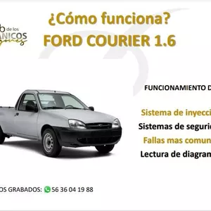 Imagen de portada para Curso online ¿Como funciona? FORD COURIER 1.6