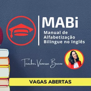 Imagem de capa para o Curso online MABi - Manual de Alfabetização Bilíngue no Inglês